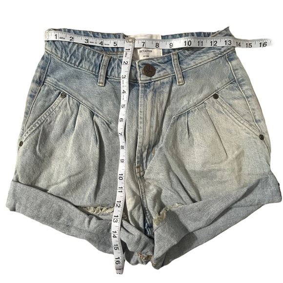 Oneteaspoon KANSAS HIGH-WAIST STREETWALKERS SHORTS - Picture 14 of 15